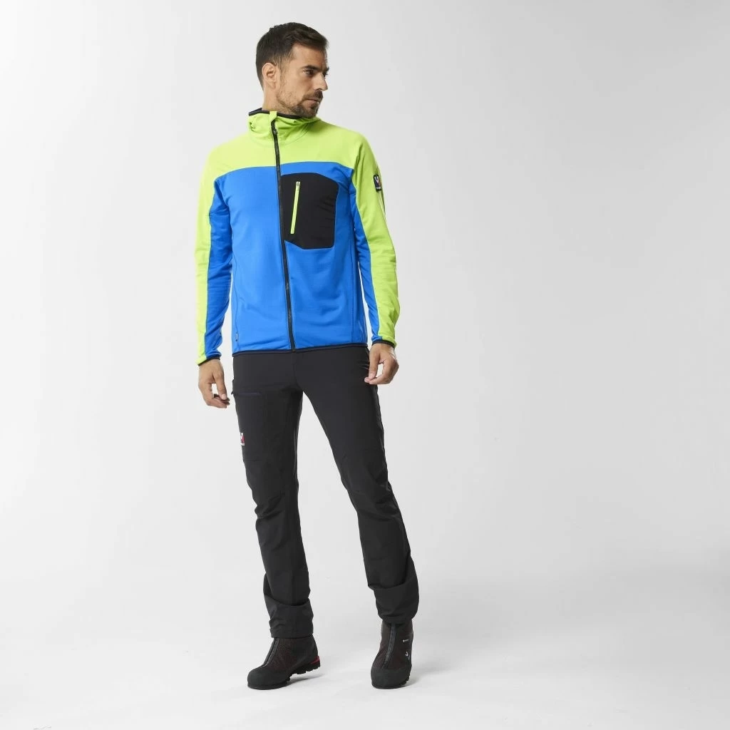 Millet Trilogy Lightgrid Hoodie Homme Bleu Et Vert – Image 5
