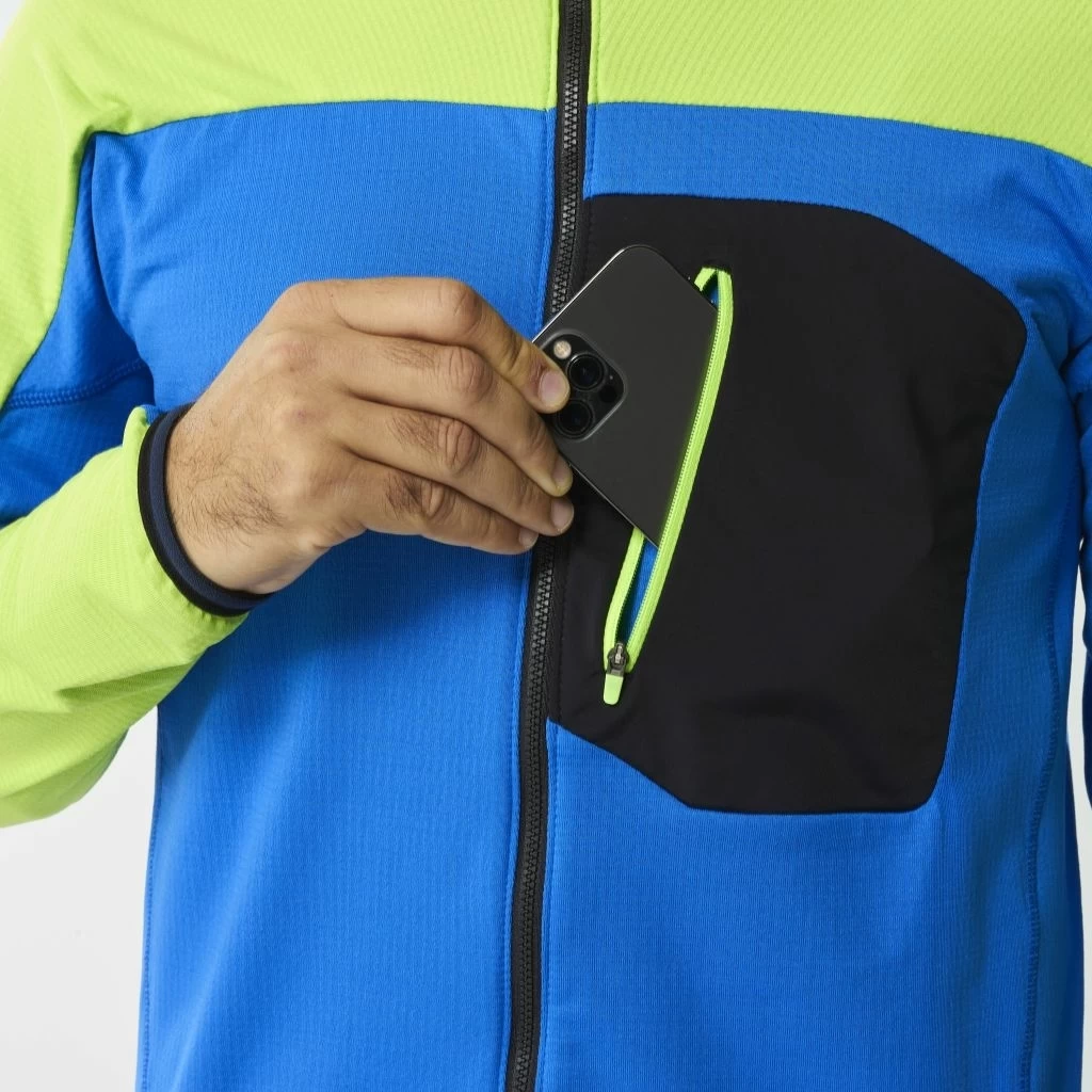 Millet Trilogy Lightgrid Hoodie Homme Bleu Et Vert – Image 6