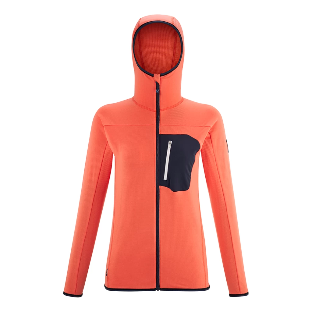 Millet Trilogy Lightgrid Hoodie Femme Orange