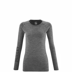 Millet Drynamic Warm Long Sleeve Tee Femme Gris