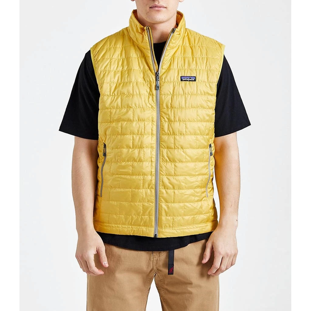 Patagonia Nano Puff Vest Homme Jaune – Image 2