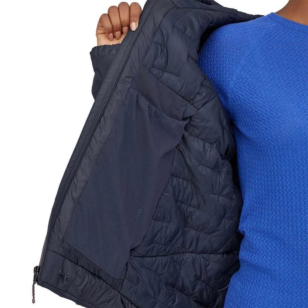 Patagonia Micro Puff Storm Jacket Femme Bleu Foncé – Image 5