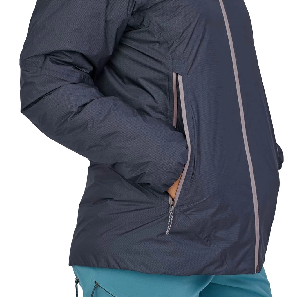 Patagonia Micro Puff Storm Jacket Femme Bleu Foncé – Image 4