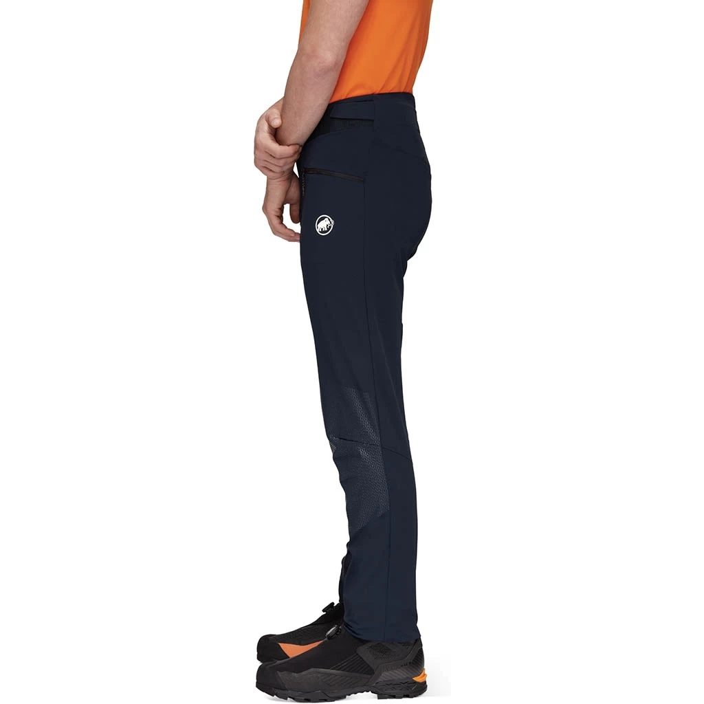 Mammut Eisfeld Light Softshell Pants Homme Bleu Marine – Image 3
