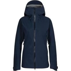 Mammut Crater Hs Hooded Jacket Women Femme Bleu Marine