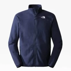 The North Face 100 Glacier Full Zip Homme Bleu Foncé