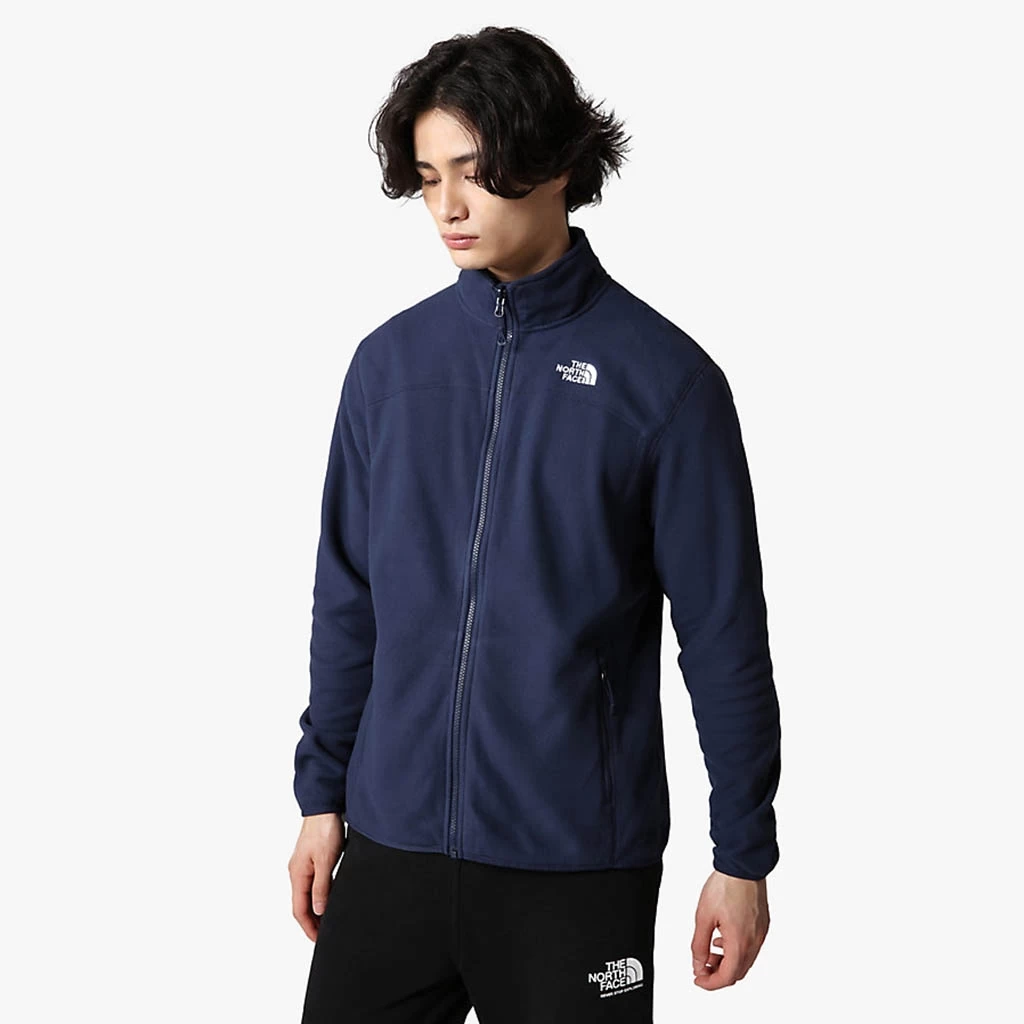The North Face 100 Glacier Full Zip Homme Bleu Foncé – Image 5